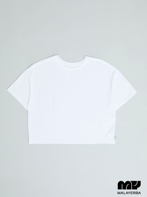 Playera Boxy Blanca